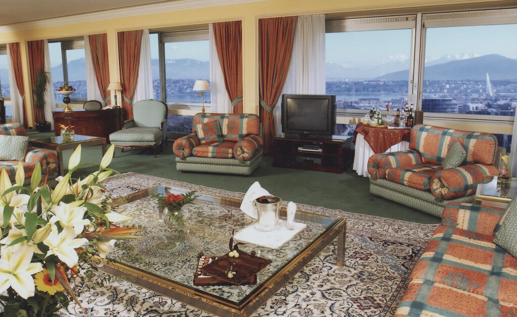 InterContinental Geneva Hotel History 1964 image