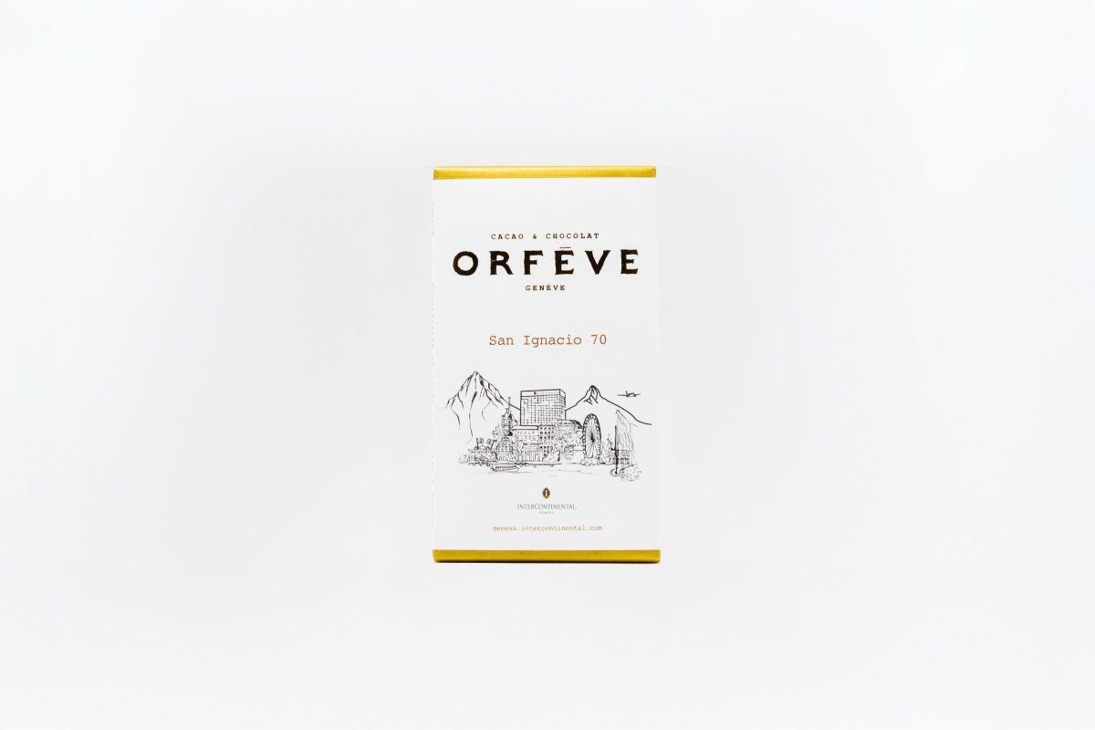 Tablette de chocolat Orfève x InterContinental Genève – Image 3