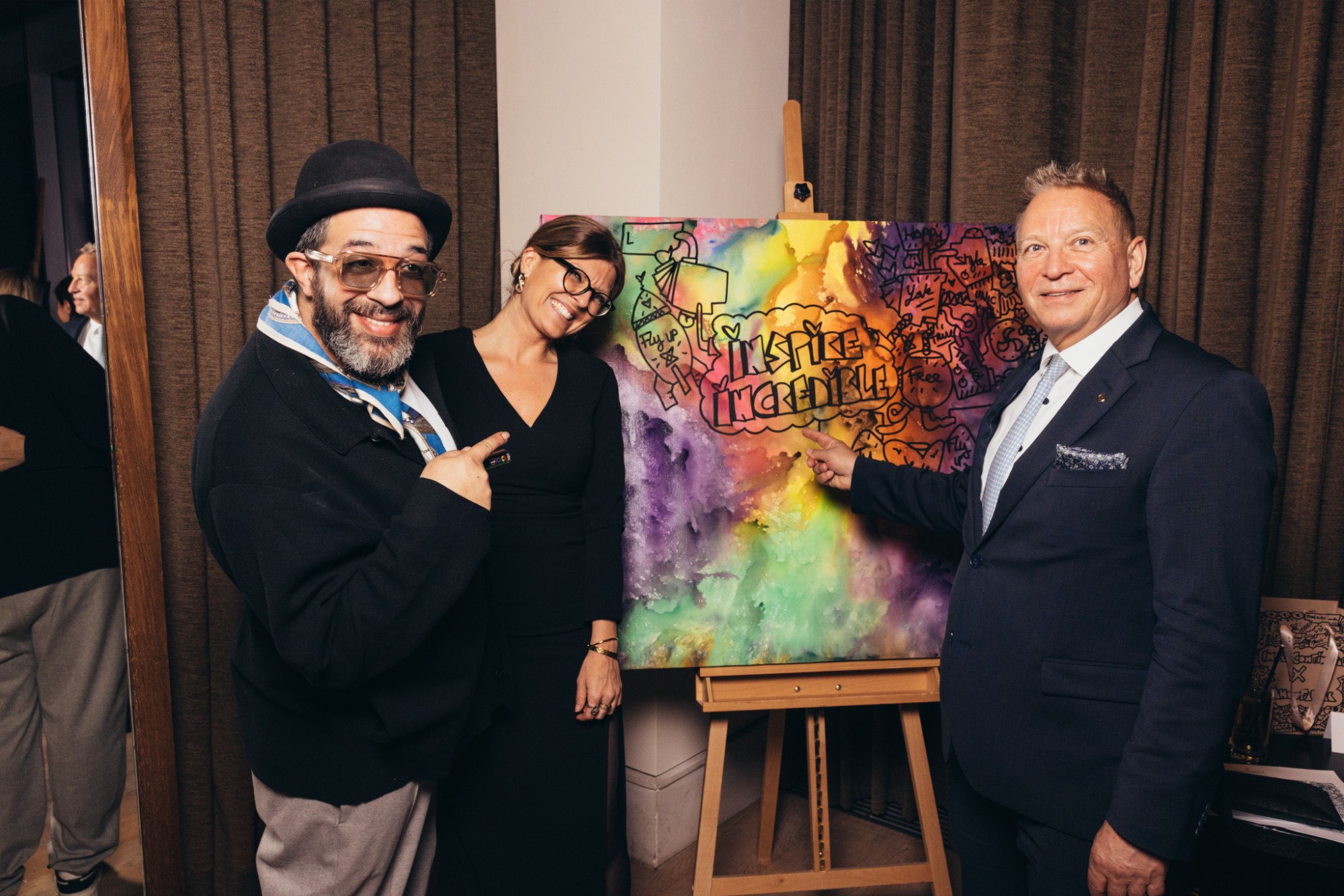 The InterContinental Geneva is hosting an exhibition by Ylan Anoufa